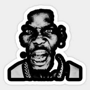 DMX BLACK WHITE Sticker